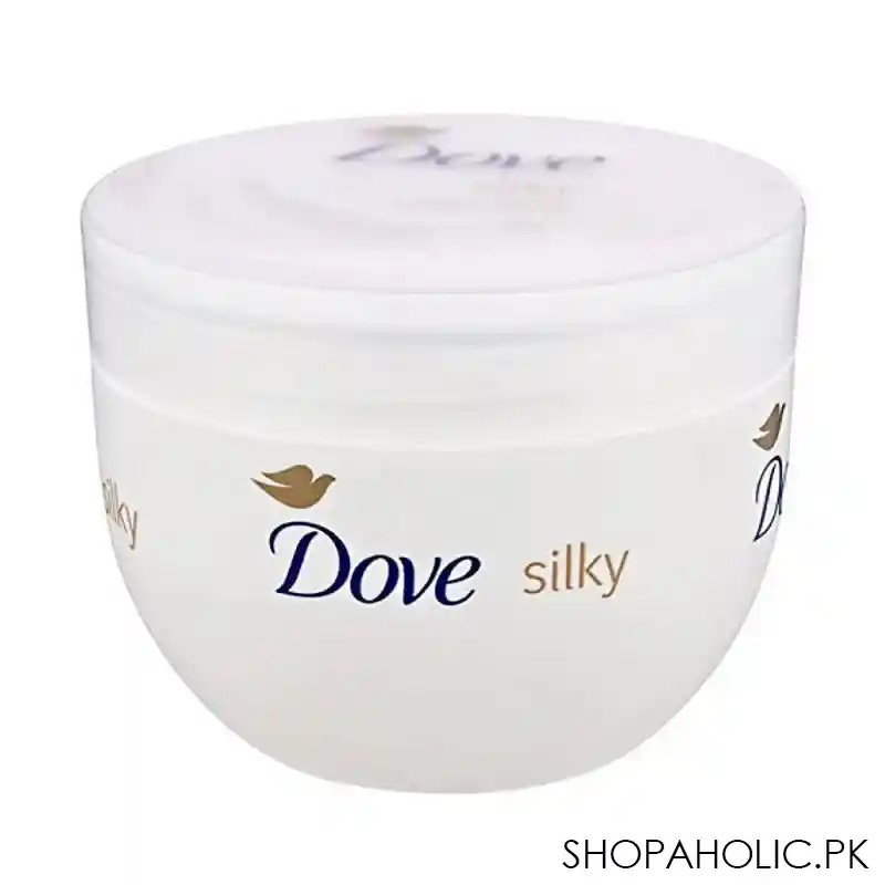 dove silky nourishment body cream, 300ml main image