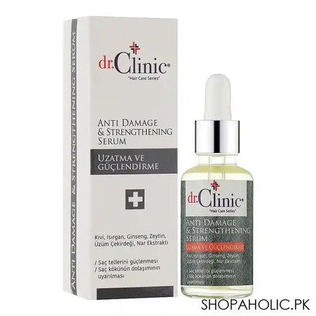 Dr.Clinic Hair Care Series Anti Damage & Strengthening Hair Serum, 30ml - Image 4