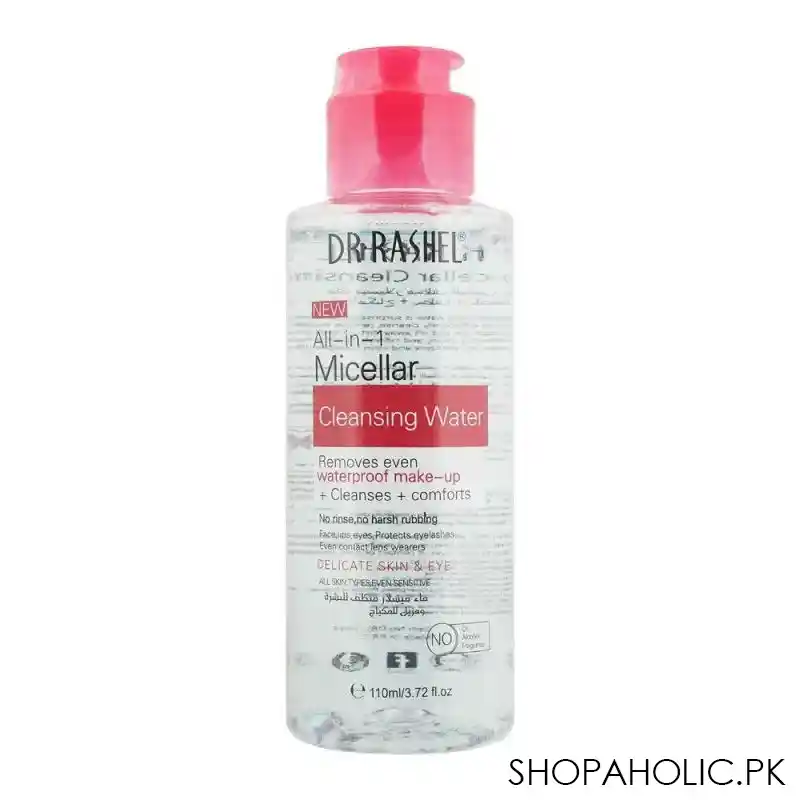 dr. rashel all in 1 micellar cleansing water, 110ml main image