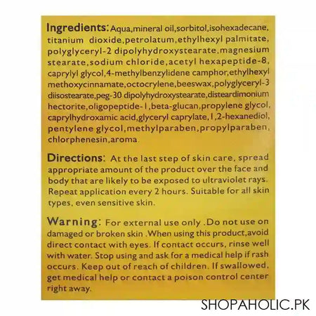 Dr. Rashel Anti-Aging SPF 90+++ Sun Cream, 60g - Image 2