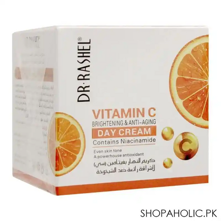 dr. rashel vitamin c brightening & anti aging day cream, 50g main image