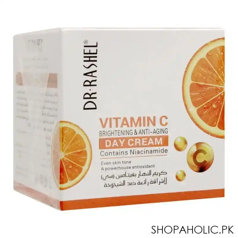 dr. rashel vitamin c brightening & anti aging day cream, 50g main image