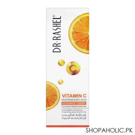 dr. rashel vitamin c brightening & anti aging essence toner, 100ml image2