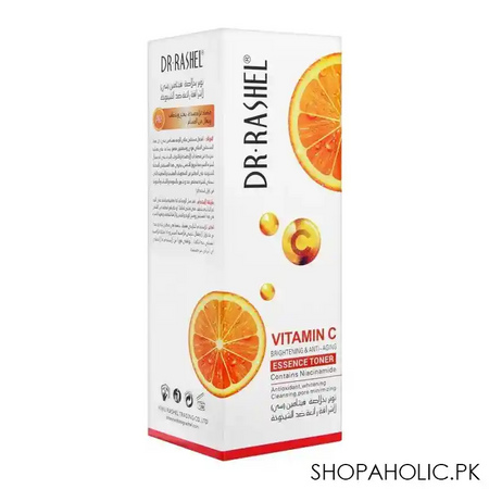 dr. rashel vitamin c brightening & anti aging essence toner, 100ml main image