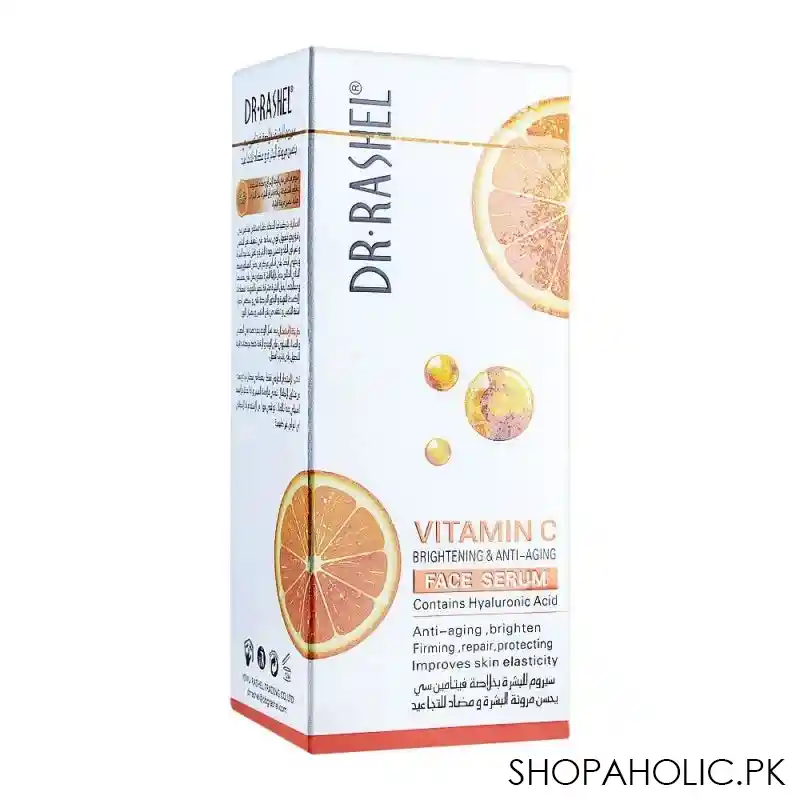 dr. rashel vitamin c brightening & anti aging face serum, 50ml image2