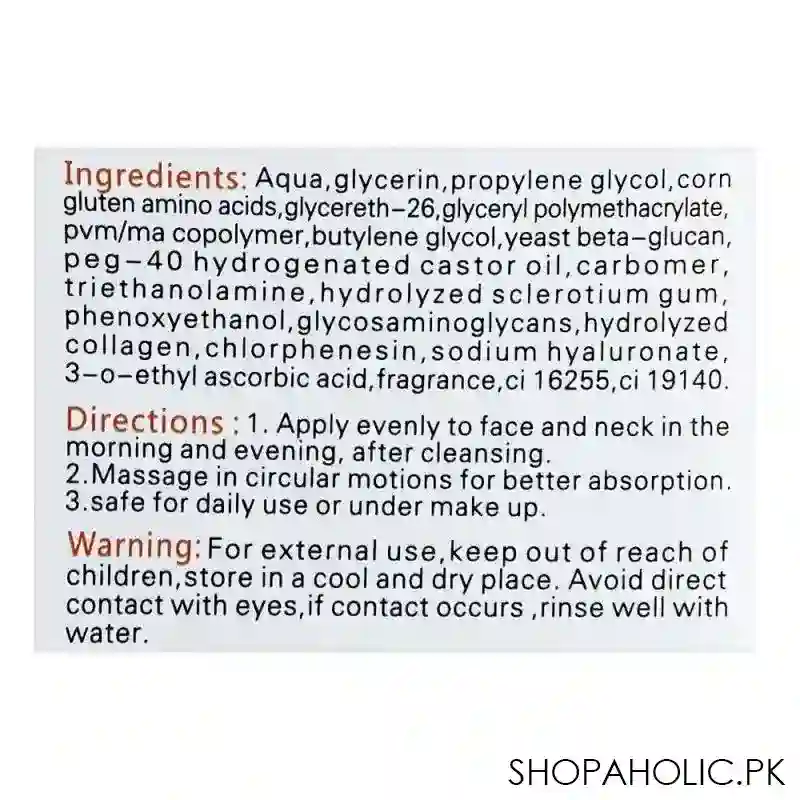 dr. rashel vitamin c brightening & anti aging face serum, 50ml image4