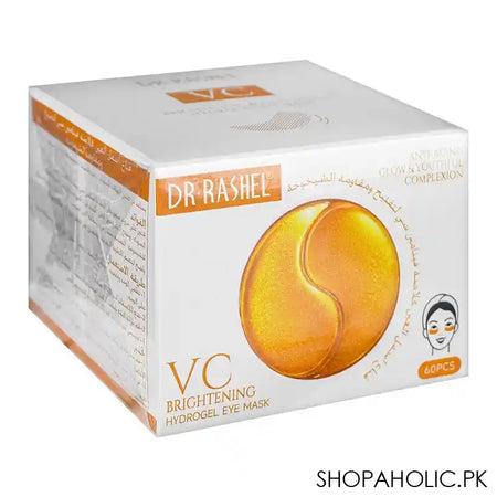 Dr.Rashel Vitamin C Brightening & Anti Aging Hydrogel Eye Mask, 60-Pack - Main Image