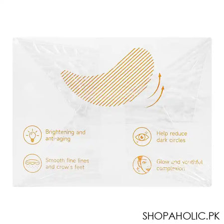 Dr.Rashel Vitamin C Brightening & Anti Aging Hydrogel Eye Mask, 60-Pack - Image 5