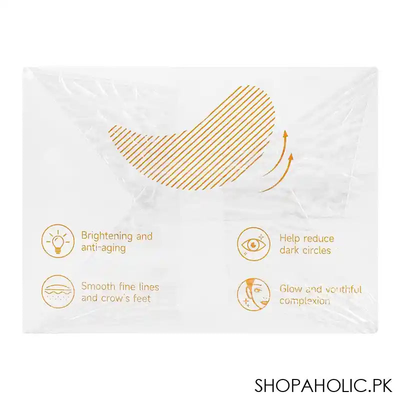Dr.Rashel Vitamin C Brightening & Anti Aging Hydrogel Eye Mask, 60-Pack - Image 5