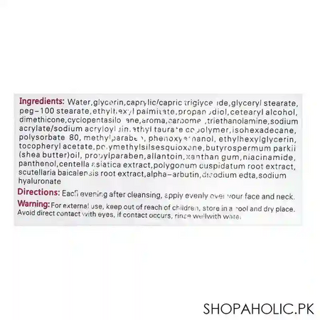 dr. rashel white skin fade spots night cream, 50g image4