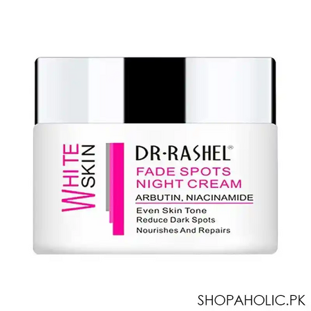 dr. rashel white skin fade spots night cream, 50g main image
