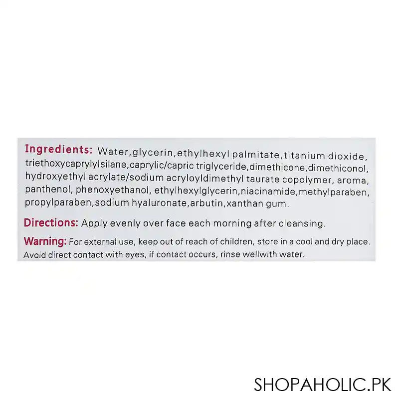 Dr. Rashel White Skin Whitening Fairness Day Cream, 50g - Image 2