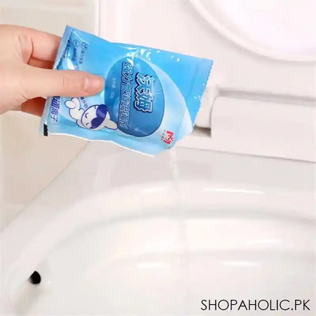 drain cleaner powder for kitchen, bathroom, toilet and sink cleaning pipe dredge agent image4