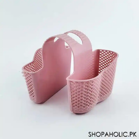 dual sided storage drain sink basket image3