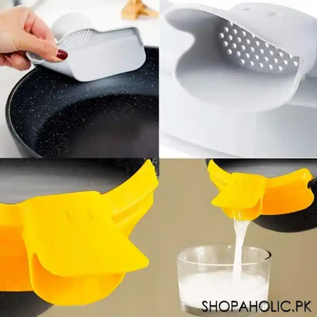 duckbill pot anti spill funnel image3