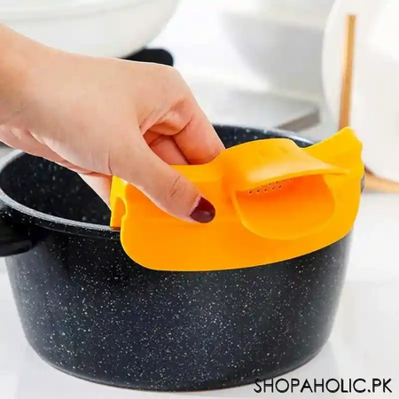 duckbill pot anti spill funnel image5