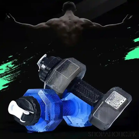 dumbbell sports water bottle image4