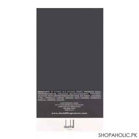 dunhill desire black eau de toilette 100ml image3