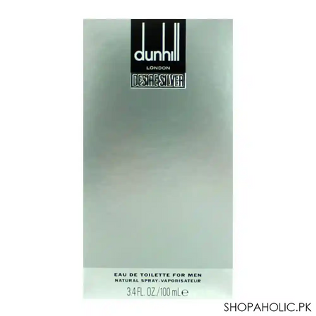 dunhill desire silver eau de toilette 100ml image2