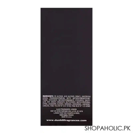 Dunhill Edition Eau de Toilette 100ml - Image 3