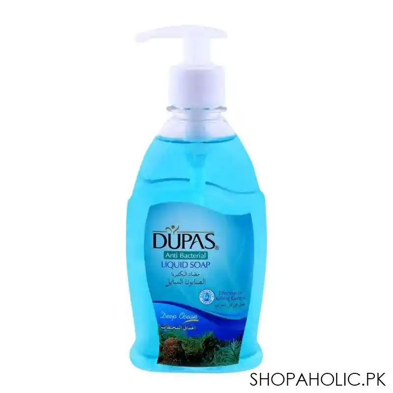 dupas anti bacterial liquid soap, deep ocean 300ml main image