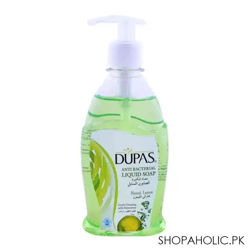 dupas anti bacterial liquid soap, hawaii lemon 300ml main image