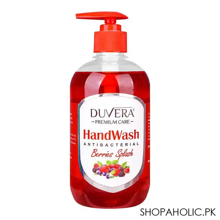 Duvera Berries Splash Antibacterial Hand Wash, 500ml - Main Image