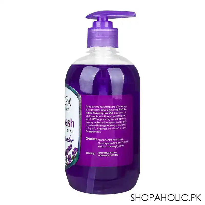 Duvera French Lavender Antibacterial Hand Wash, 500ml - Image 2