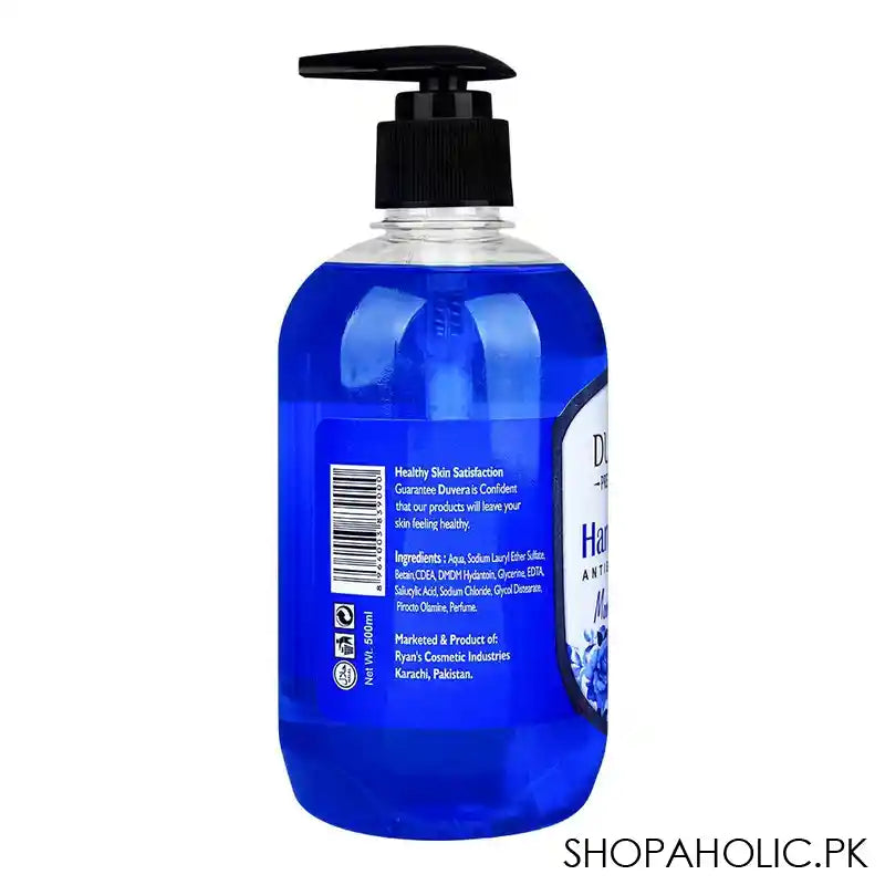 Duvera Moonlight Blue Antibacterial Hand Wash, 500ml - Image 2