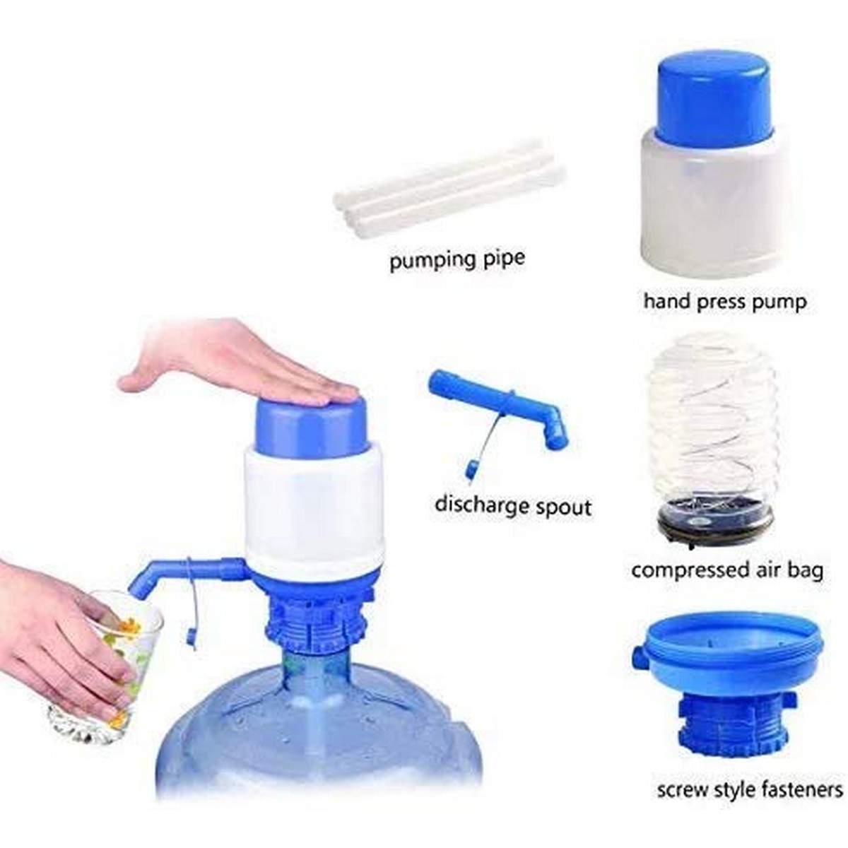 Imperial Heavy Duty Lager Size Drinking Water Pump Dispenser 19 Liter Bottle image 5