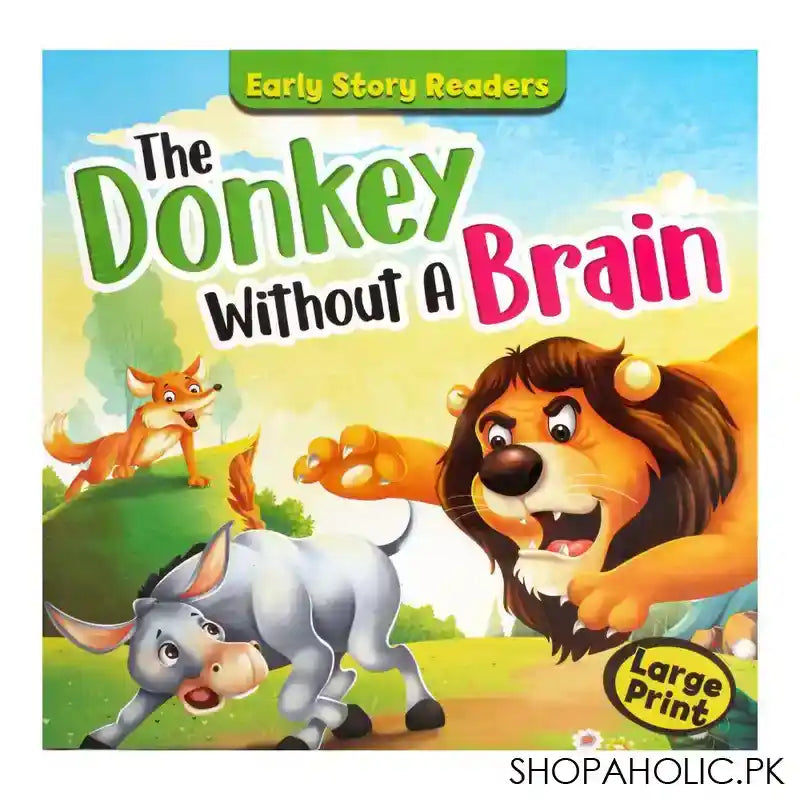 Early Start Preschool Readers: The Donkey Without A Brain Book - Main Image