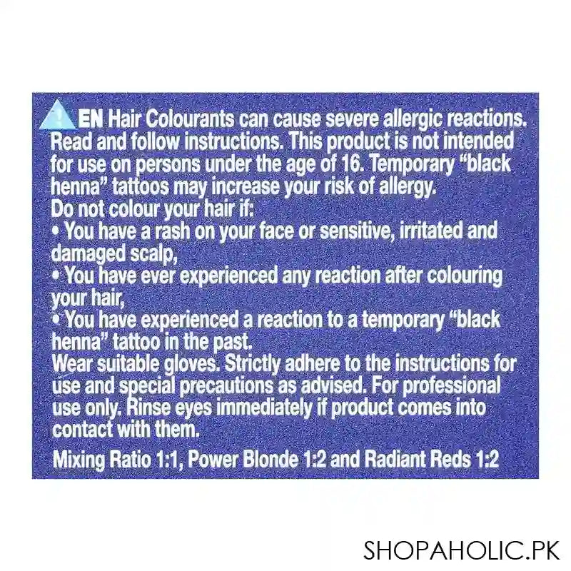 Eazicolor Permanent Hair Color, Chroma Technology With Omega-9, 60ml, 7.35 Medium Chestnut Blonde - Image 4