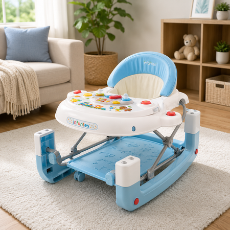 Junior Activity Baby Walker - Blue