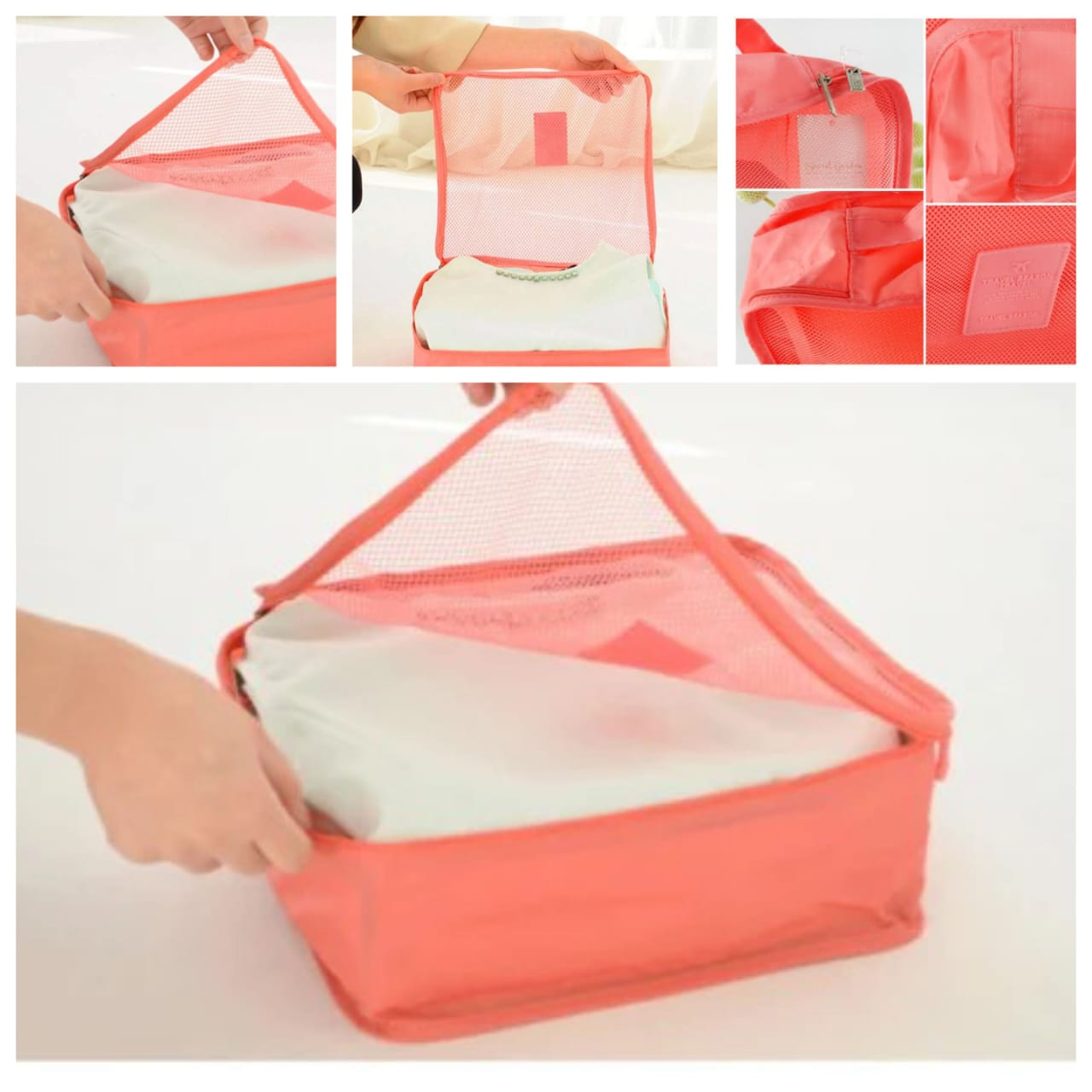 Imperial Travel Organizer Storage Bags/Portable Luggage Organizer Clothes Tidy Pouch Suitcase Packing Cube Case image 5