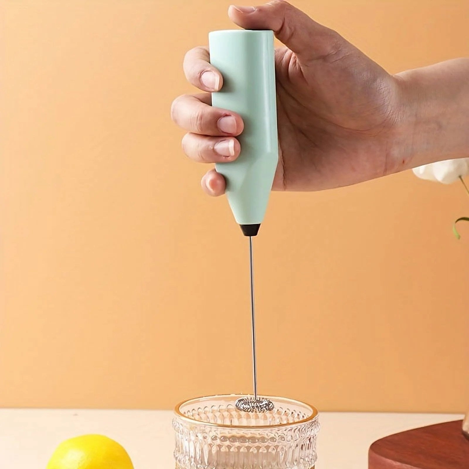 Mini Electric Handheld Milk Frother & Coffee Whisk main image