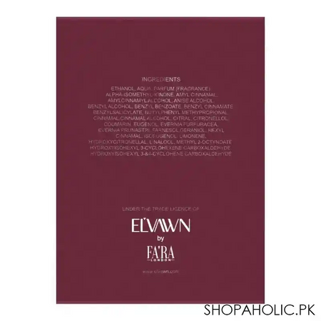 el'vawn calmo pour homme eau de parfum, fragrance for men, 100ml image3