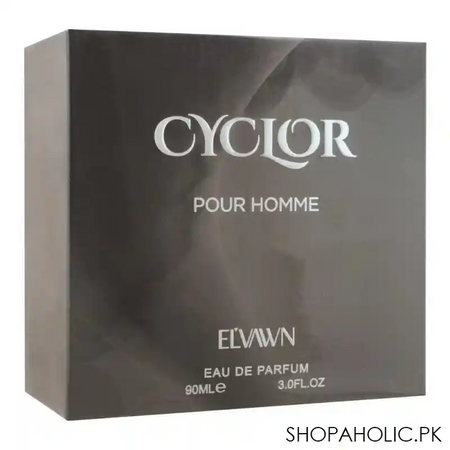 el'vawn cyclor pour homme eau de parfum, fragrance for men, 90ml image2