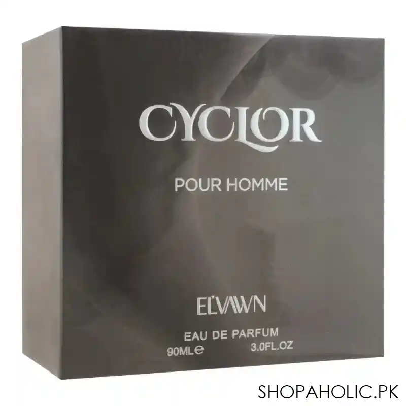el&#039;vawn cyclor pour homme eau de parfum, fragrance for men, 90ml image2