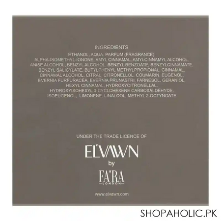 el'vawn cyclor pour homme eau de parfum, fragrance for men, 90ml image3