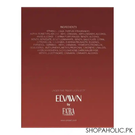 el'vawn enersia pour femme eau de parfum, fragrance for women, 100ml image3