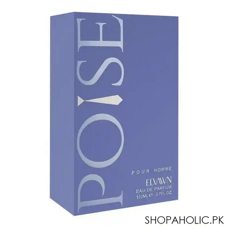 el'vawn poise pour homme eau de parfum, fragrance for men, 110ml image2