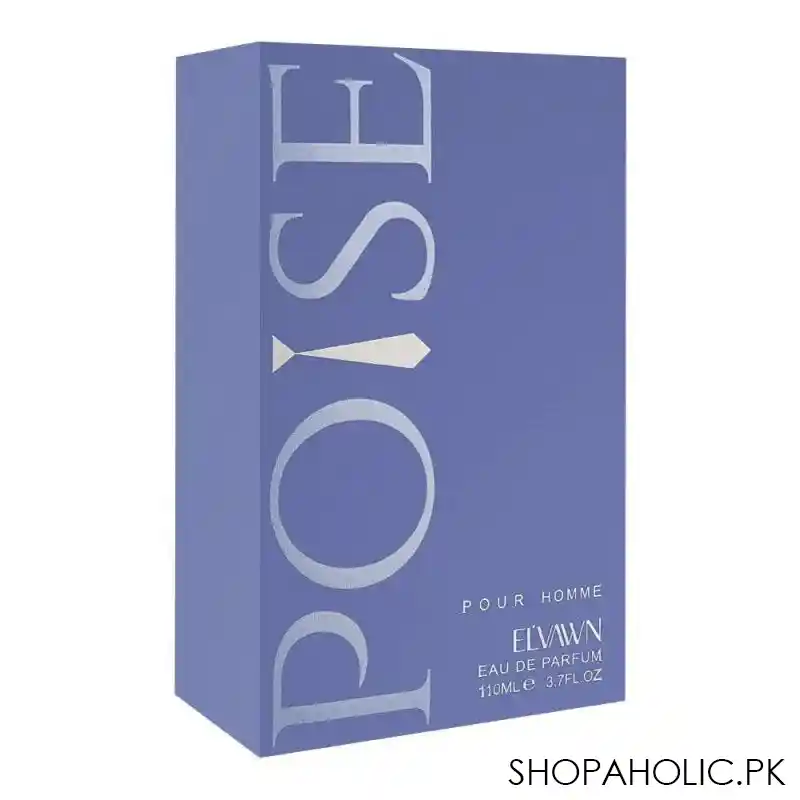el&#039;vawn poise pour homme eau de parfum, fragrance for men, 110ml image2