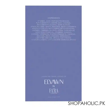 el'vawn poise pour homme eau de parfum, fragrance for men, 110ml image3