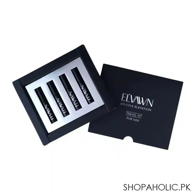 el&#039;vawn soulful elevation fragrance for men, travel kit pocket perfumes, 5ml x4, 20ml main image