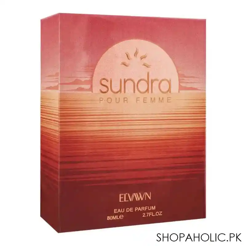 el&#039;vawn sundra pour femme eau de parfum, fragrance for women, 80ml image2