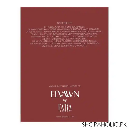 el'vawn sundra pour femme eau de parfum, fragrance for women, 80ml image3
