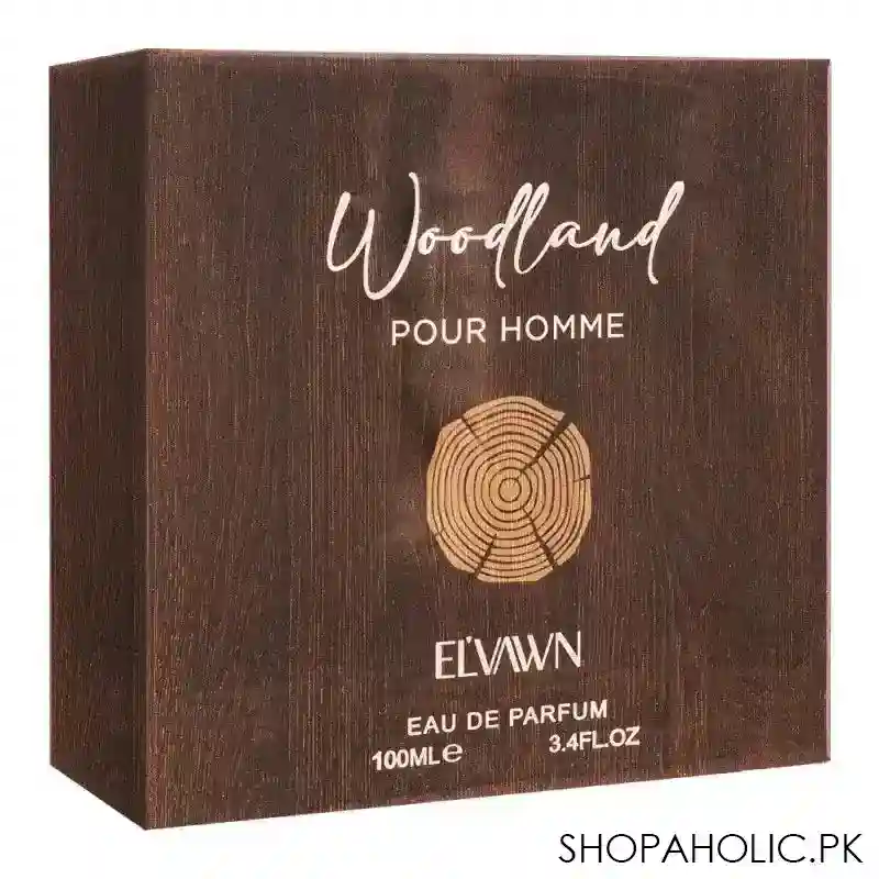 el&#039;vawn woodland pour homme eau de parfum, fragrance for men, 100ml image2