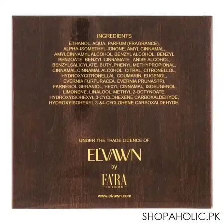 el'vawn woodland pour homme eau de parfum, fragrance for men, 100ml image3