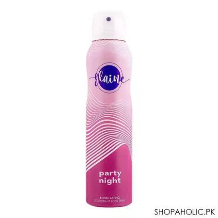 elaine party night long lasting deodorant body spray, 150ml main image