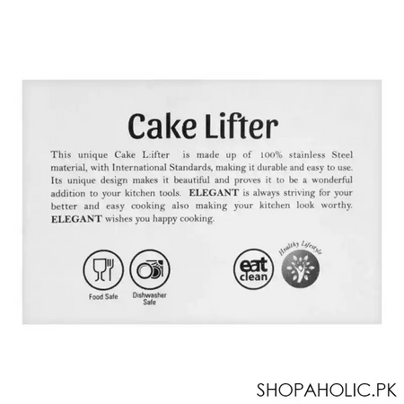 Elegant Cake Lifter, ET86001 - Image 3
